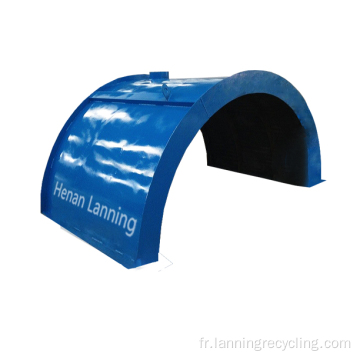 Machine de recyclage de plastique lanning carbone